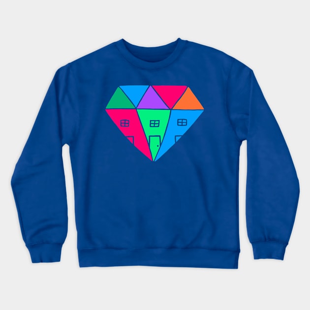 Mansions Crewneck Sweatshirt by eriksandisatresa